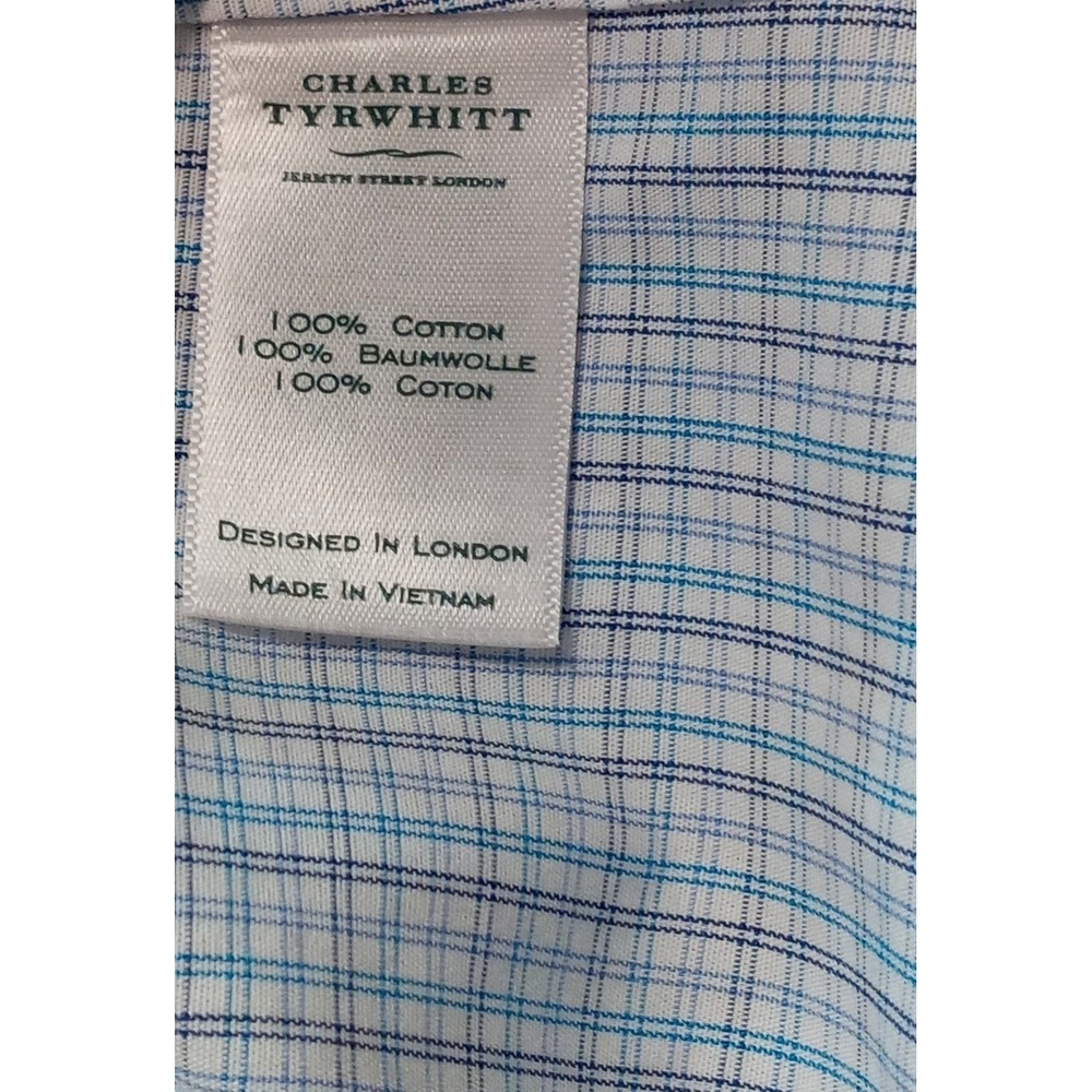 Charles Tyrwhitt Bundle Of 2 Non-Iron Royal Oxford Dress Shirt. Slim 15.5/35 - Picture 8 of 16